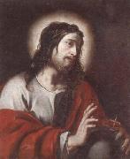 Jacques de letin Christ the redeemer France oil painting artist